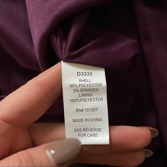 Alexia admor zoey neck tie fit flare dress small - Picture 8 of 9